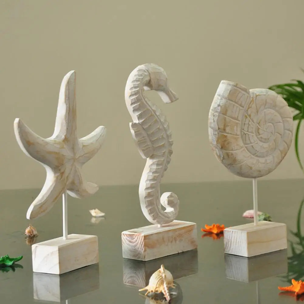 Mediterranean Style Wood Crafts Carving