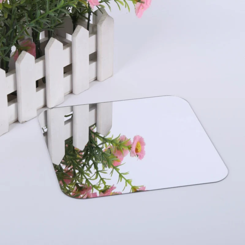 6pcs Square Mirror Wall Stickers