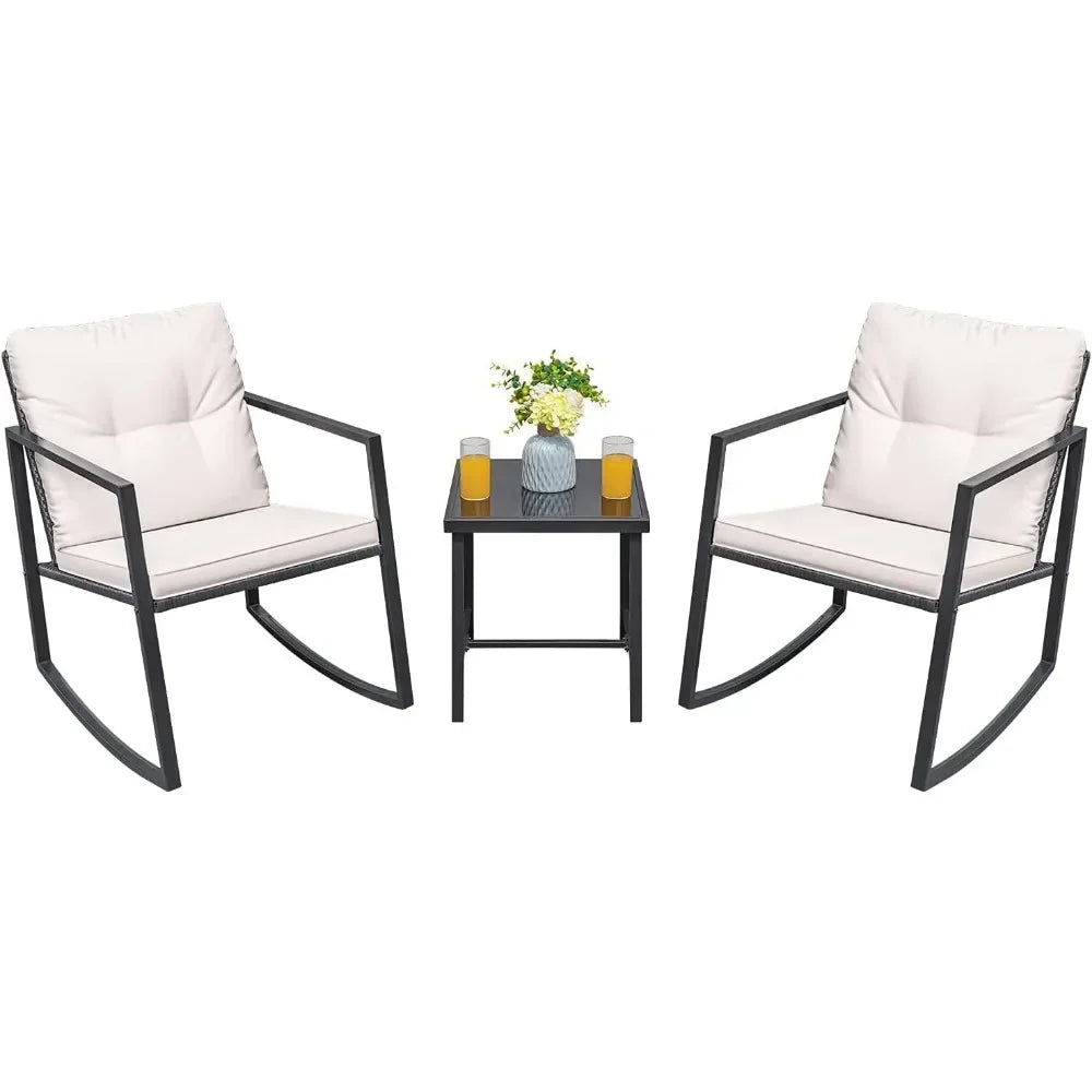 Garden outdoor furniture conversation set