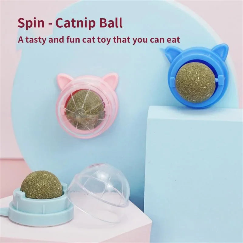 Catnip Balls Wall Stick-on Toys