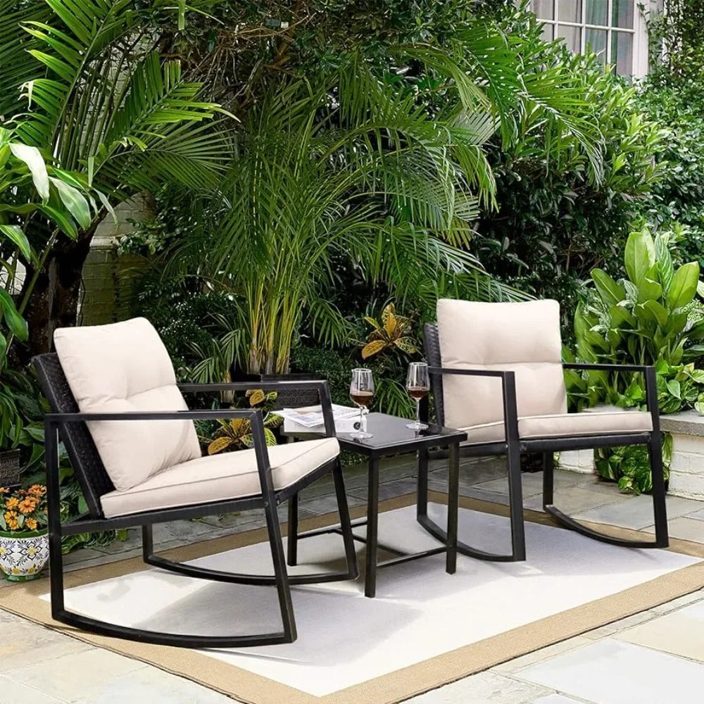 Garden outdoor furniture conversation set