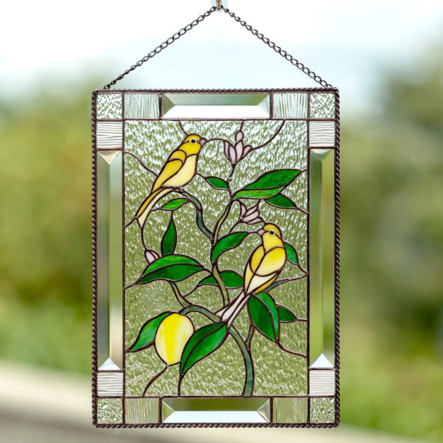 Stained Glass Acrylic Hanging Window Decoration