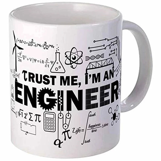 Engineer Cups Mechanic Coffee Mugs Scientific Technical Office