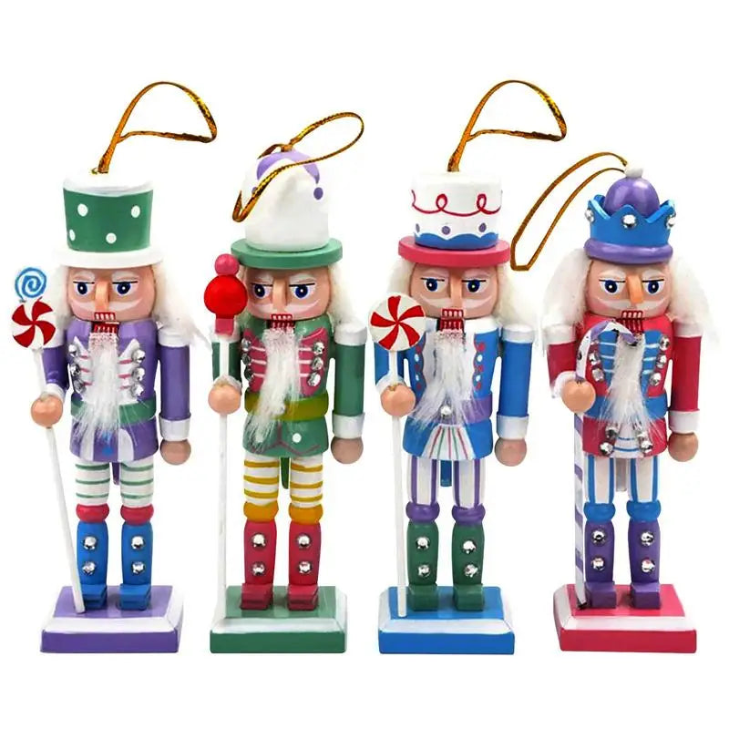 Wooden Nutcracker Soldier Figurines Ornaments 12.5cm