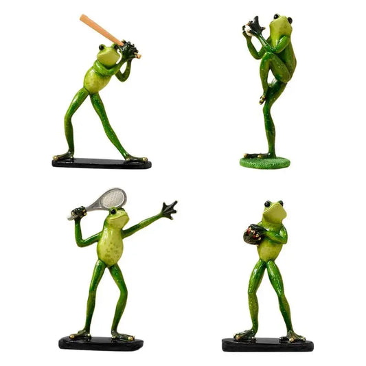 Sport Frog Statues