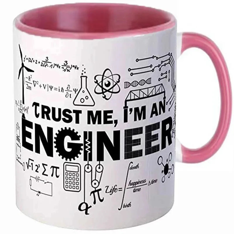 Engineer Cups Mechanic Coffee Mugs Scientific Technical Office