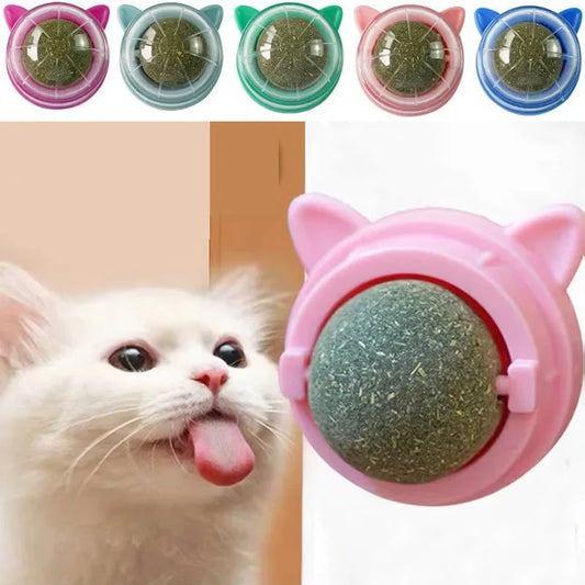 Catnip Balls Wall Stick-on Toys