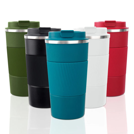 380 Ml /510 Ml Stainless Steel Coffee Cups Leak-Proof Non-Slip Thermal Mug