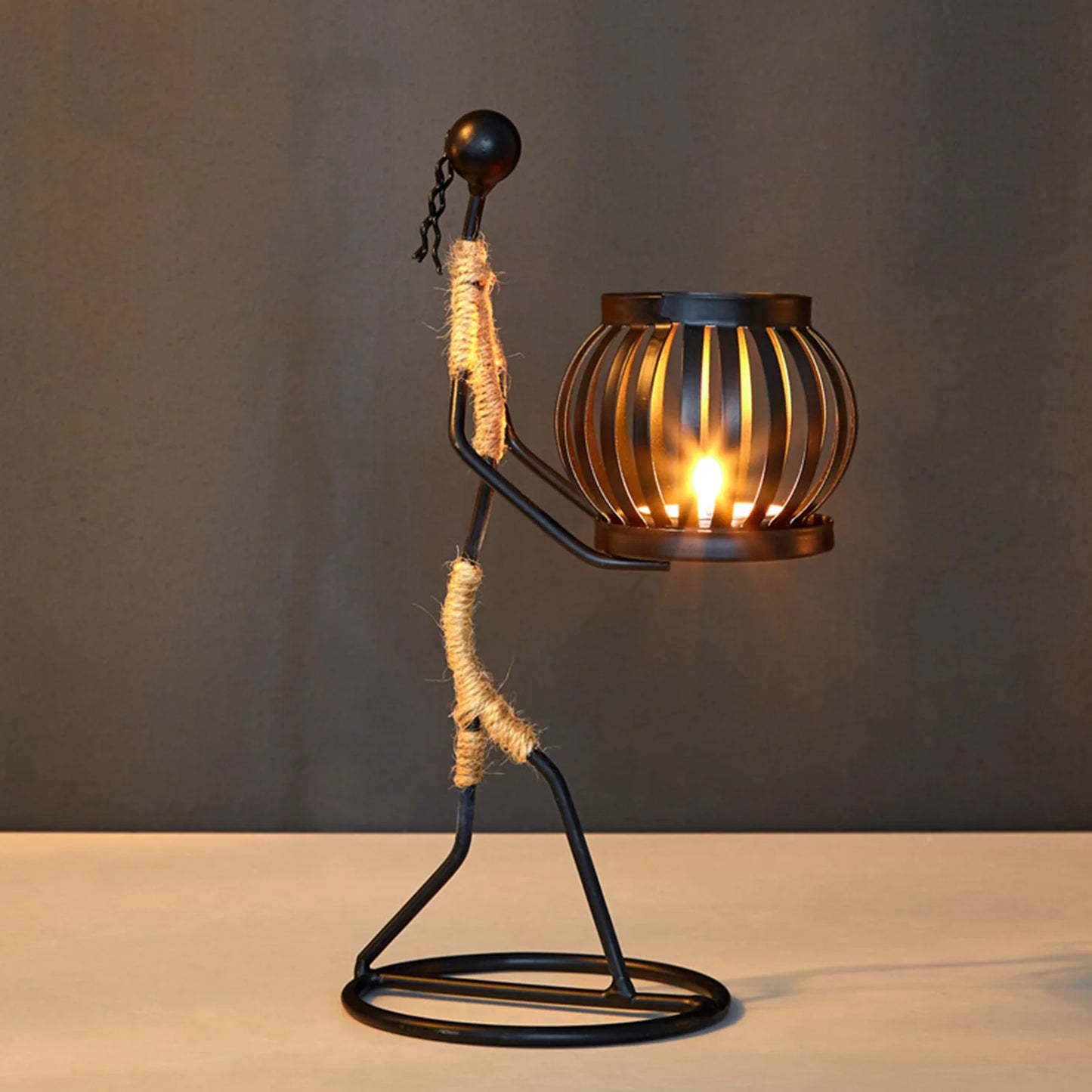 Metal Candle Holder