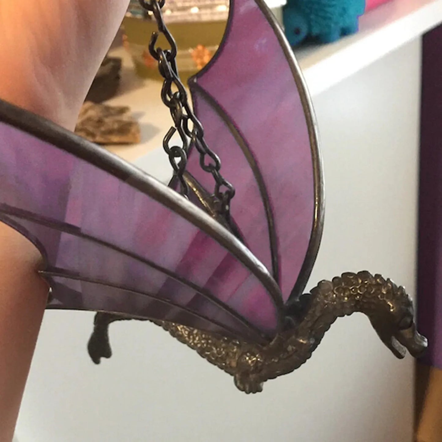 Handmade Dragon Window Hanging