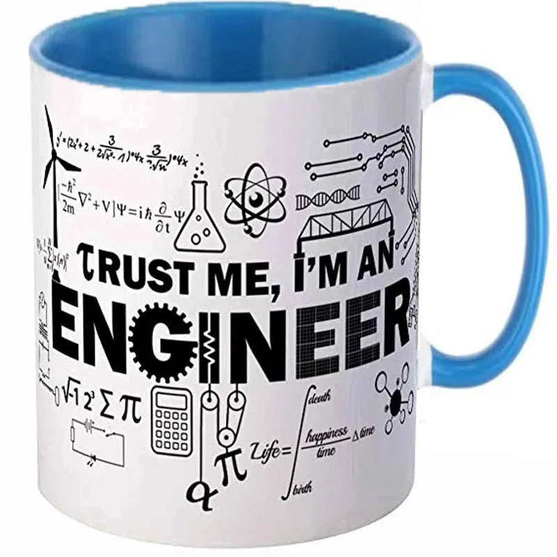 Engineer Cups Mechanic Coffee Mugs Scientific Technical Office