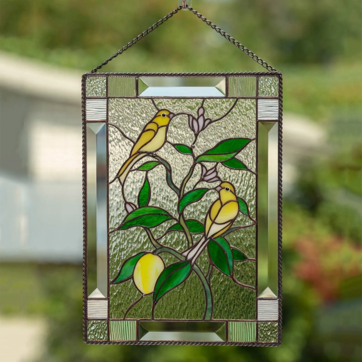 Stained Glass Acrylic Hanging Window Decoration