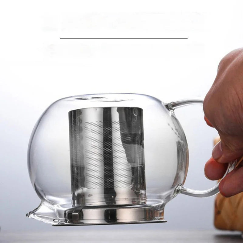 650ml Heat-resisting Glass Teapot