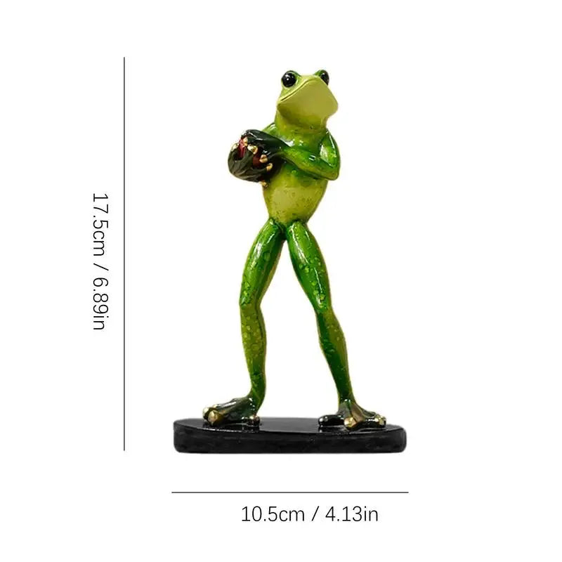 Sport Frog Statues